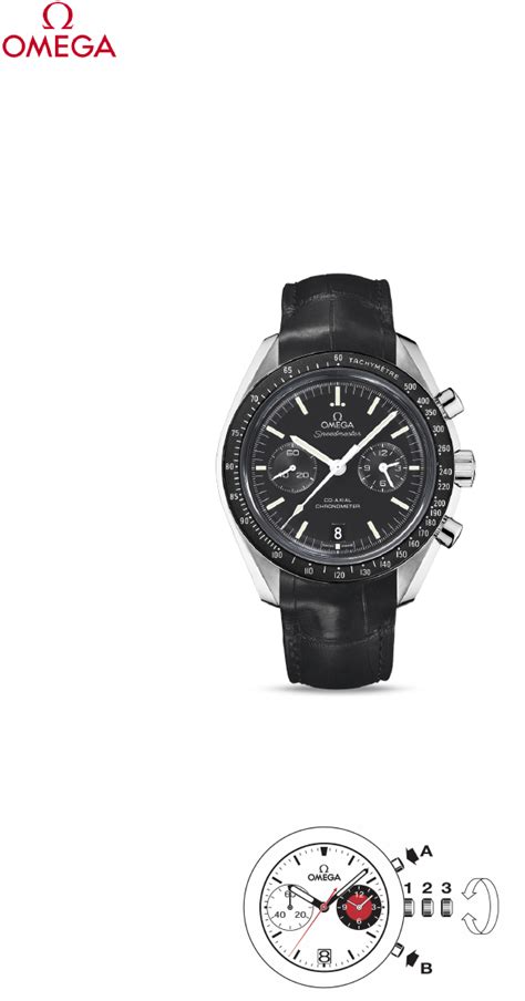 mode emploi omega speedmaster|bob's watch Omega Speedmaster instructions.